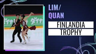 Hannah Lim / Ye Quan (KOR) | Free Dance | Finlandia Trophy 2024 | #gpfigure