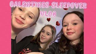 GALENTINE’S SLEEPOVER VLOG!!!! (Hour Long Special!!) 🩷️