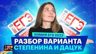 РАЗБОР ВАРИАНТА СТЕПЕНИНА И ДАЦУК | ХИМИЯ ЕГЭ 2023| ТОПСКУЛ