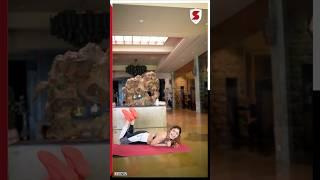 Shilpa Shetty Kundra Gym Workout  #shilpashetty #bollywood #trending #gym #shorts | SKShowbiz