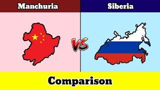 Let's Compare Manchuria VS Siberia | Country Comparison | Data Duck