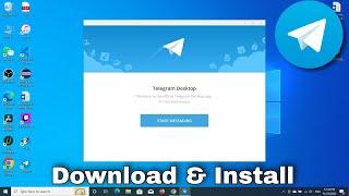 How to Install Telegram on Windows 10 PC