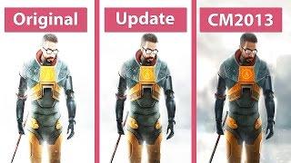 Half-Life 2: Update vs. Cinematic Mod 2013 vs. Original Comparison [WQHD|1440p]