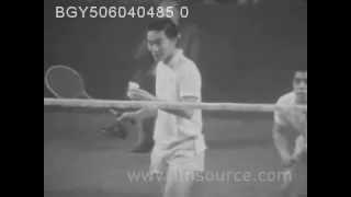 1966 All England Badminton Final Classic -Tan Aik Huang (Malaysia) vs M.Akiyama (Japan)