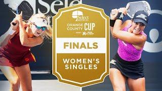 Anna Leigh Waters vs Catherine Parenteau at the Select Medical Orange County Cup