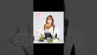 Lisa eating review on japanese chocolate #blackpink #lisa #shorts