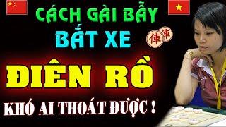 [Cờ tướng hay] Cách gài BẪY bắt XE Điên Rồ Khó Ai Tránh Khỏi của Ngô Lan Hương