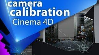 Camera Calibration тэг в Cinema 4D и немного про Camera Mapping - C4D 005