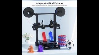 Tronxy Gemini S, IDEX 3d printer Independent Dual Extruder