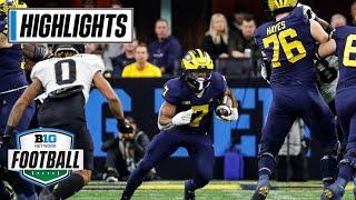 Purdue vs. Michigan | Highlights | Big Ten Football Championship | Dec. 3, 2022