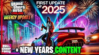 First Update for 2025 is HERE ! + Weekly Discounts, Sales, Money Bonus New Podium Car GTA 5 Online