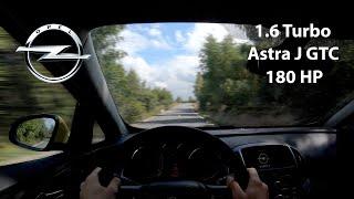 180HP OPEL ASTRA J GTC | 4K POV Test Drive |