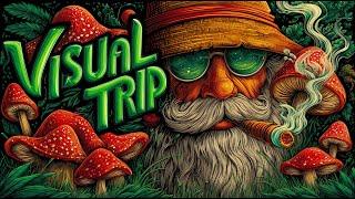 Psy Dub Visual Trip | Magic Mushroom Animation | Psychedelic Dub Mix