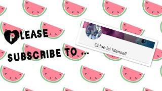 Please subscribe to Chloe-lei Mansell!