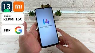 Eliminar Cuenta de Google Xiaomi Redmi 13C | Android 13 | Actualizado