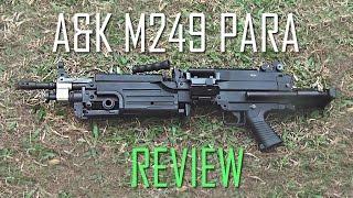 Airsoft A&K M249 Para AEG Review