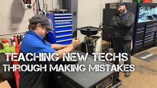 TRAINING NEW TECHS - LEARNING FROM MISTAKES