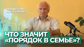 Что значит «порядок в семье?» (Семейное счастье и правильное воспитание детей) — Осипов А.И.