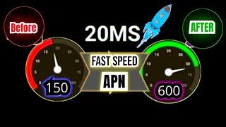 2024 APN Settings Enable fast Speed internet Settings for any network