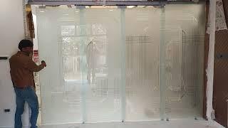 Telescopic Glass Sliding Doors  (Dorma Glass Telescopic )