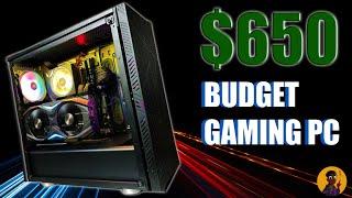 BEST $650 Budget Gaming PC!Ryzen 5 3600 + GTX 1070 8GB| 2020!