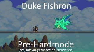 Defeating Calamity Death Mode Duke Fishron in Pre-Hardmode