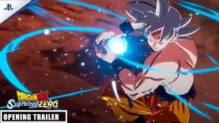 DRAGON BALL: Sparking! Zero- NEW STORY MODE WHAT IFS & OPENING OFFICIAL TRAILER(W/MUI GOKU VS BROLY)