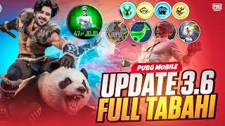 New update  3.6 Full Tabahi new event is better then mirror world | Pubgmobile | rock Op