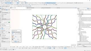 ArchiCAD 24. Штриховка из сплайнов