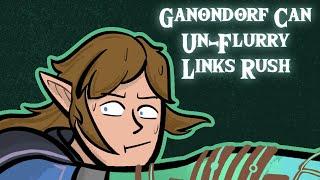 Ganondorf Can Un-Flurry Link’s Rush | Animation