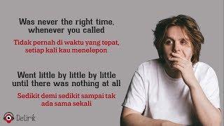 Before You Go - Lewis Capaldi (Lyrics video dan terjemahan)