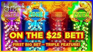$25/Spin → TRIPLE FEATURE on Bao Zhu Zhao Fu Ignite Slots! WOW WOW WOW!!!
