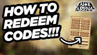 How To Redeem Codes in [AFK Arena] PLUS NEW CODE!!!