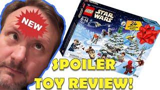 The 2018 LEGO STAR WARS advent calendar is LAST JEDI-themed!  RIAN JOHNSON RUINS ANOTHER CHRISTMAS!