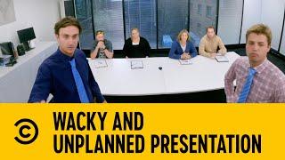 Wacky & Unplanned Presentation | The Inspired Unemployed Impractical Jokers | Comedy Central Africa