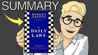 The Daily Laws Summary (Animated) | Robert Greene on Mastery, Power & Avoiding Tactical Hell 