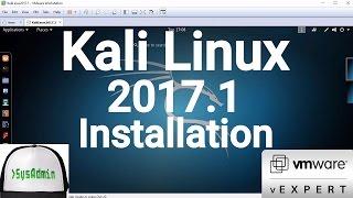 Kali Linux 2017.1 Installation + VMware Tools on VMware Workstation [2017]