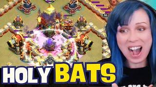 BATS Donut on Town Hall!?  Clash of Clans