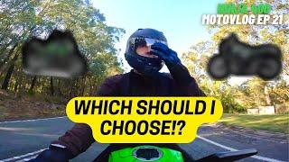 REVEALING MY SHORTLIST for my 2ND MOTORCYCLE!