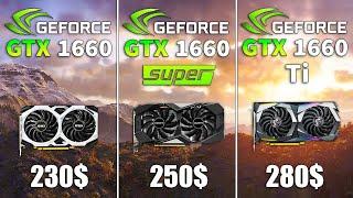 GTX 1660 vs GTX 1660 SUPER vs GTX 1660 Ti Тестирование в 9 играх