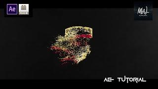 After Effects Tutorial Particles Logo Animation | Trap code Particular Tutorial