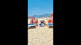  KLEOPATRA BEACH ALANYA ANTALYA TURKEY BEACH WALK 4K