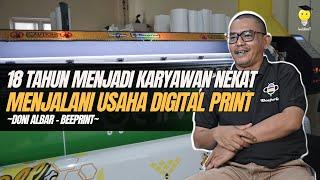 KISAH PERJUANGAN OWNER DIGITAL PRINTING BISA BERTAHAN PADA MASA PANDEMI!!  BEE PRINT