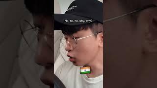 When a Korean visits India 