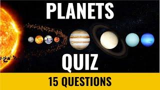 Solar System Quiz - Planets trivia - Name the planet