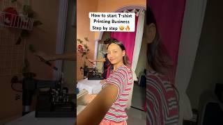 How to start T-shirt printing Business #16