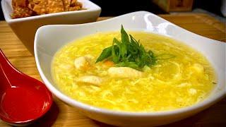 How to make- the best Egg Drop Soup with crispy wontons