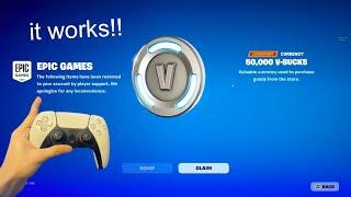 SECRET CODE HOW TO GET FREE V-BUCKS IN FORTNITE CHAPTER 5 2024! (Working Glitch)