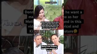 Donny Pangilinan a ideal that she wan to marry#celebrity #actor #showbiz #donkiss