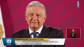 ¿Qué cosa es el conservador? El que quiere que las cosas sigan como estaban